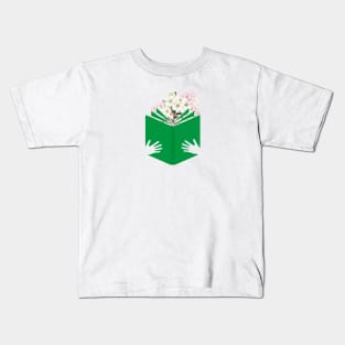 Flower Book Kids T-Shirt